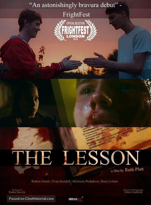 The Lesson - British Movie Poster