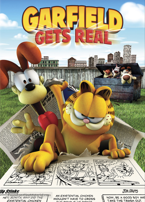 Garfield Gets Real - DVD movie cover