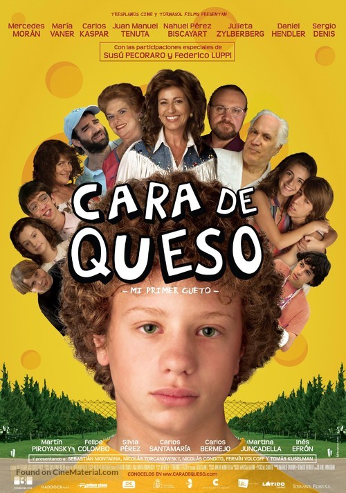 Cara de queso &#039;mi primer ghetto&#039; - Argentinian Movie Poster