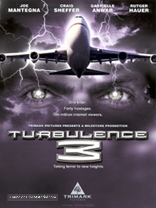 Turbulence 3: Heavy Metal - DVD movie cover