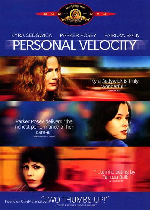 Personal Velocity: Three Portraits - DVD movie cover
