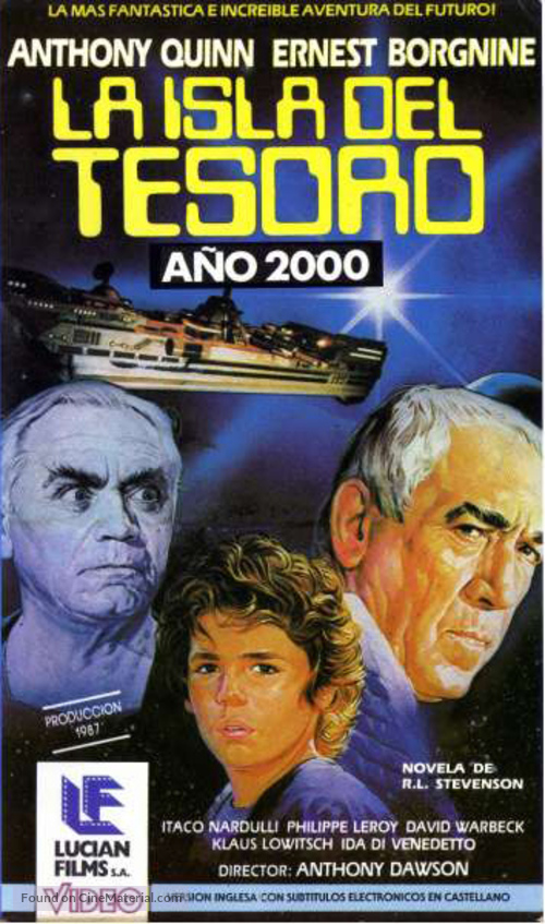 &quot;Isola del tesoro, L&#039;&quot; - Argentinian VHS movie cover