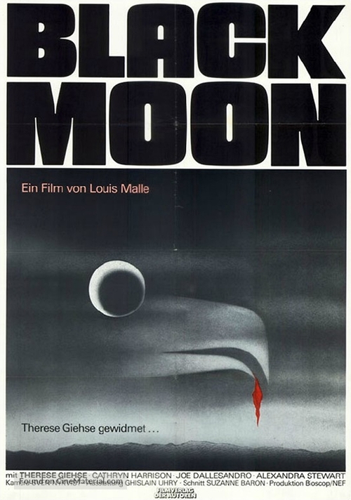 Black Moon - German Movie Poster