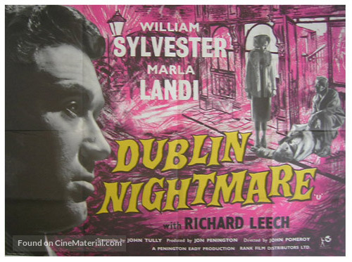 Dublin Nightmare - British Movie Poster