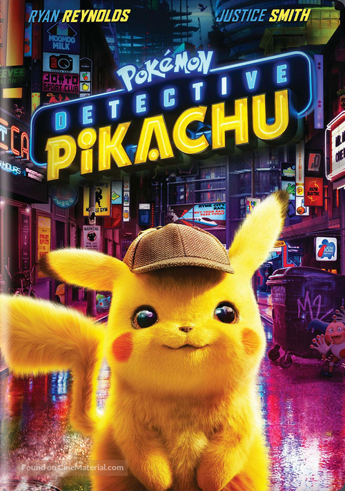 Pok&eacute;mon: Detective Pikachu - DVD movie cover