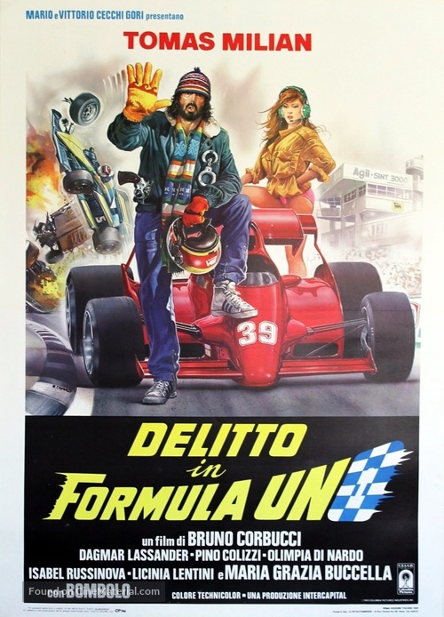 Delitto in formula Uno - Italian Movie Poster
