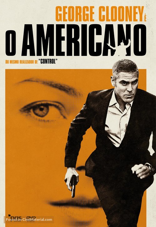 The American - Portuguese DVD movie cover