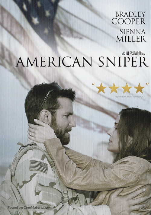 American Sniper - DVD movie cover