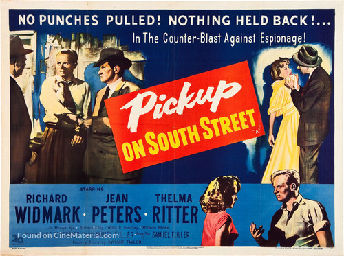 Pickup on South Street - British Movie Poster
