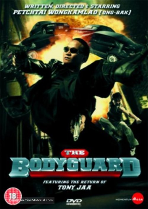 The Bodyguard - British DVD movie cover