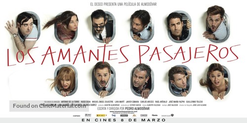 Los amantes pasajeros - Spanish Movie Poster