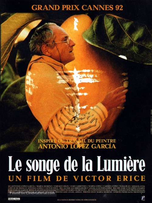 El sol del membrillo - French Movie Poster