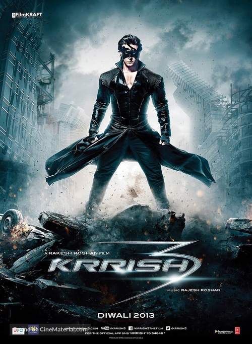 Krrish 3 - Indian Movie Poster