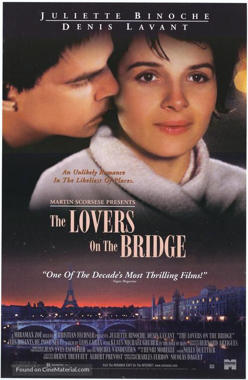 Les amants du Pont-Neuf - Movie Poster