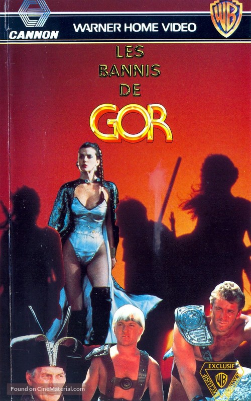 Outlaw of Gor - French VHS movie cover