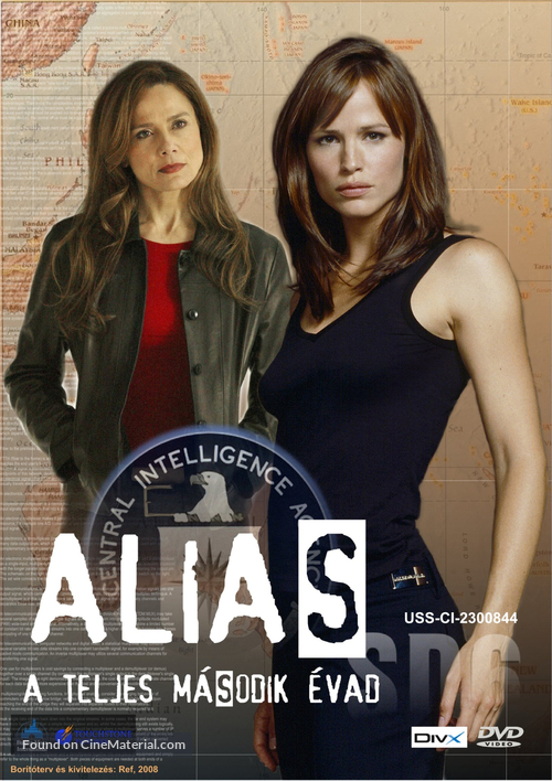 &quot;Alias&quot; - Hungarian DVD movie cover