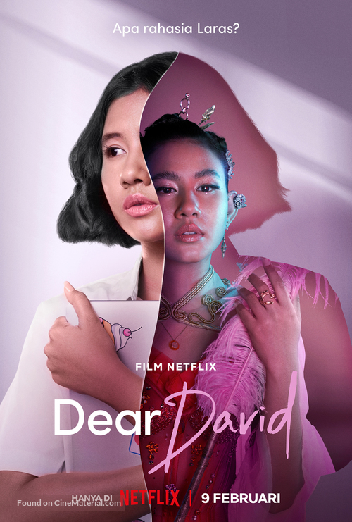 Dear David - Indonesian Movie Poster