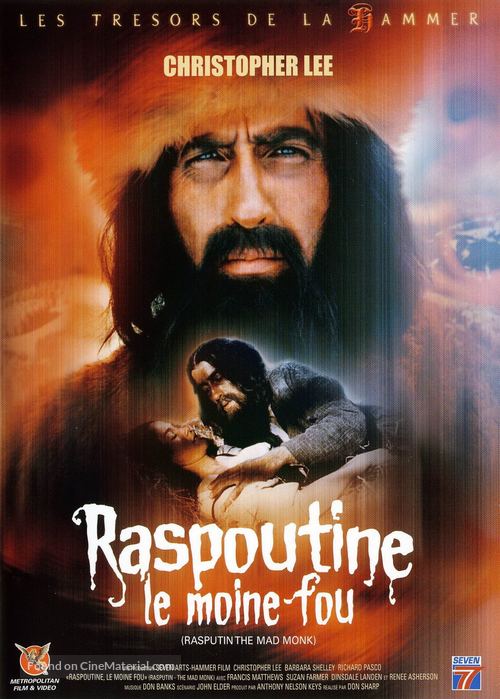 Rasputin: The Mad Monk - French Movie Cover