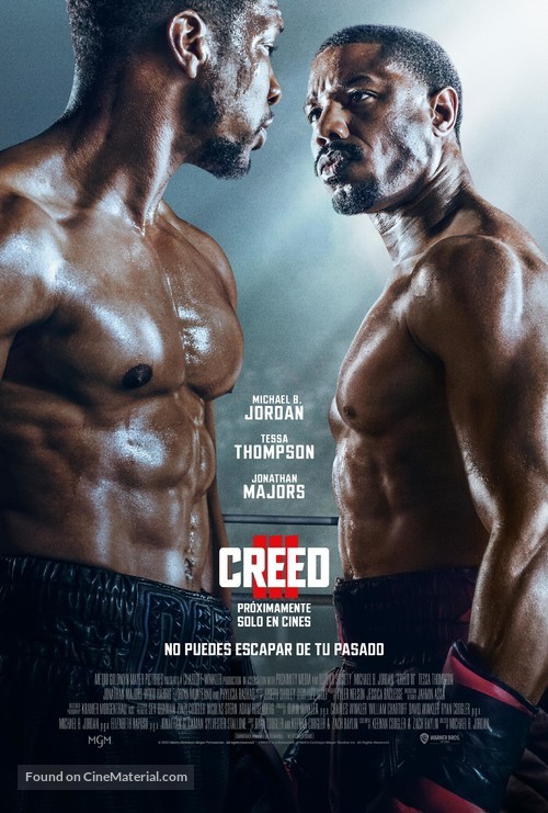 Creed III - Argentinian Movie Poster