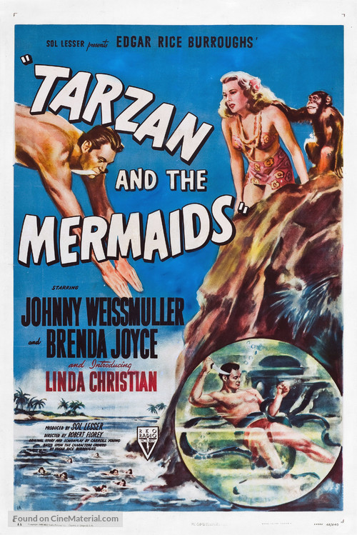 Tarzan and the Mermaids - Movie Poster