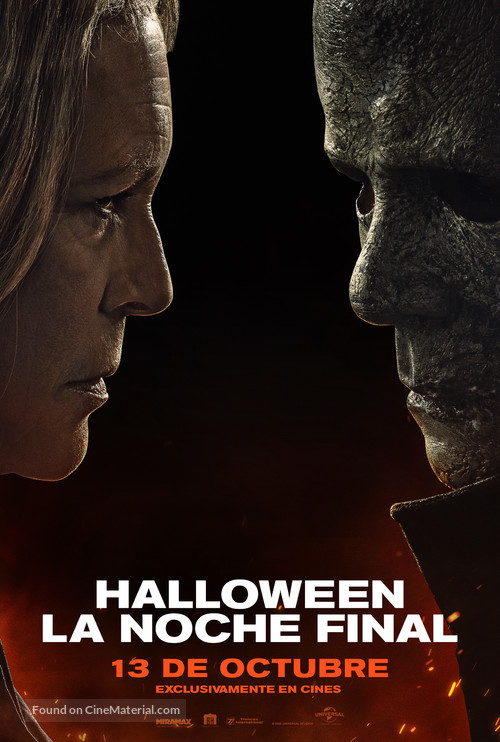 Halloween Ends - Colombian Movie Poster