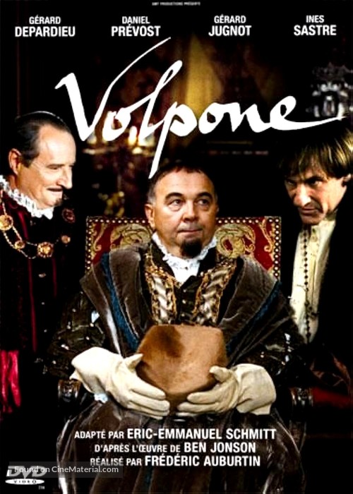 Volpone - French DVD movie cover