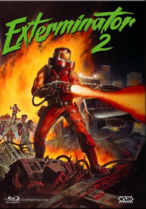 Exterminator 2 - Austrian Blu-Ray movie cover