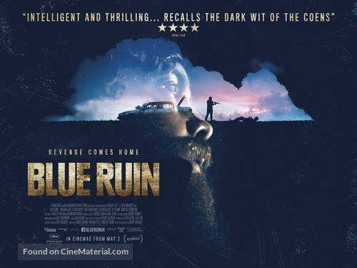 Blue Ruin - British Movie Poster