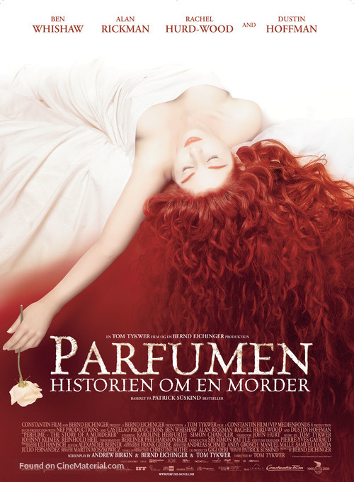 Perfume: The Story of a Murderer - Danish Theatrical movie poster