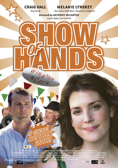 Show of Hands - New Zealand Movie Poster