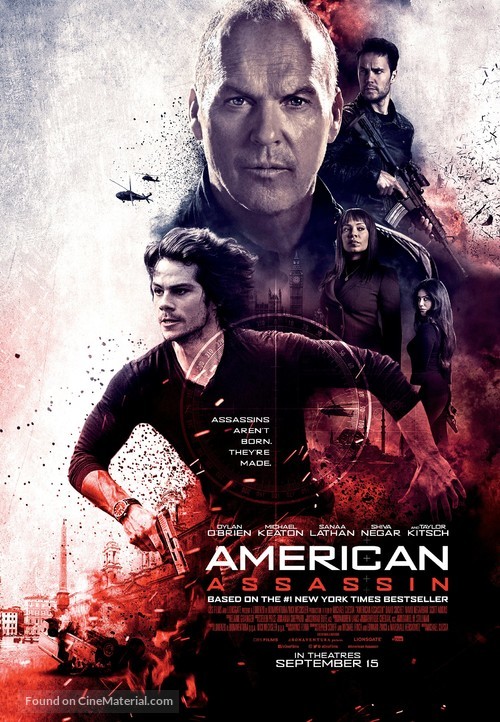 American Assassin - Canadian Movie Poster