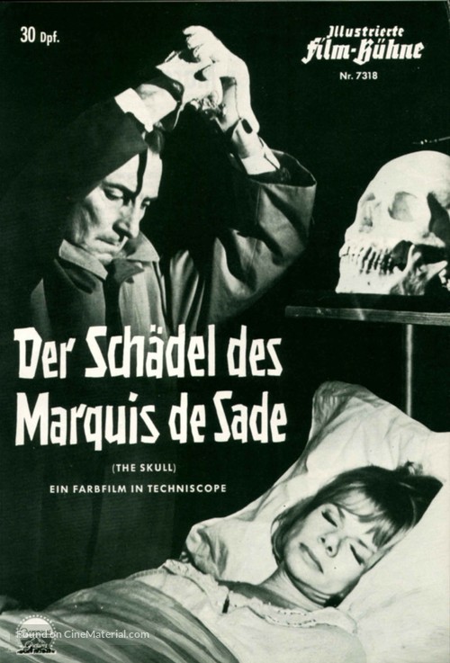 The Skull - German poster