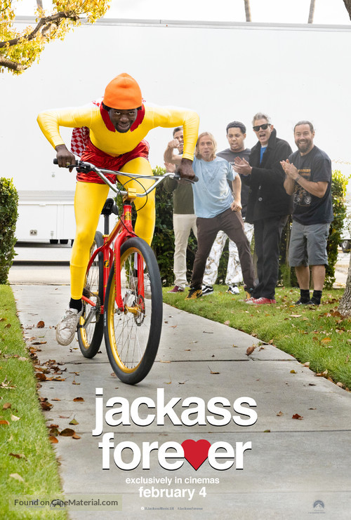 Jackass Forever - British Movie Poster