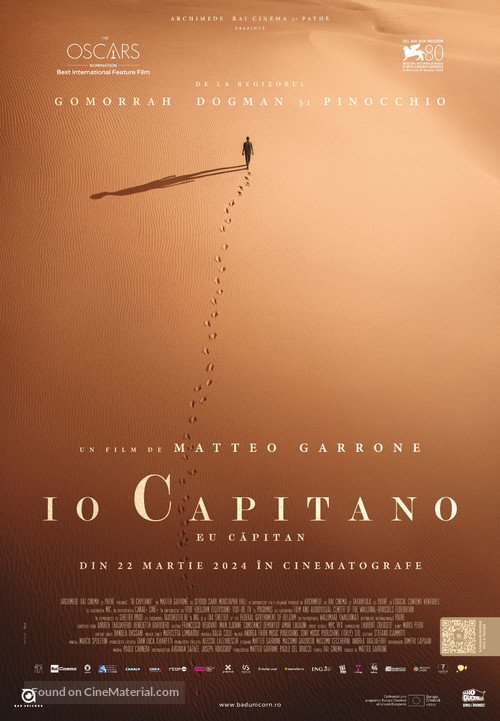 Io capitano - Romanian Movie Poster