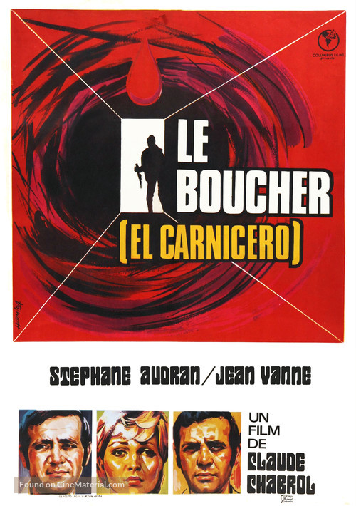 Le boucher - Spanish Movie Poster