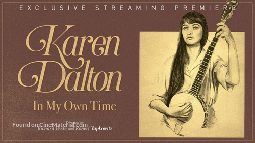 In My Own Time: A Portrait of Karen Dalton - Movie Poster