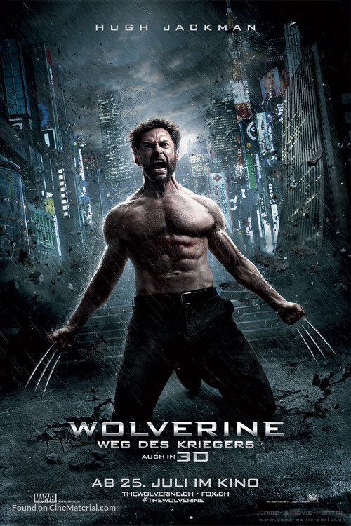 The Wolverine - Swiss Movie Poster