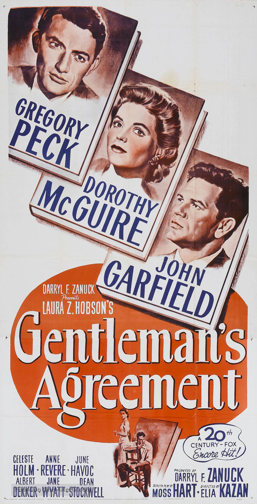 Gentleman&#039;s Agreement - Movie Poster