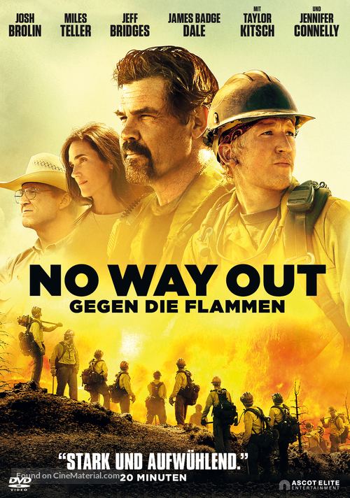 Only the Brave - German Movie Cover