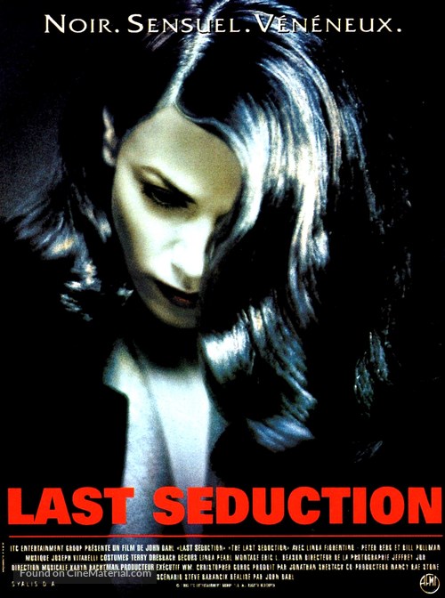The Last Seduction - French Movie Poster
