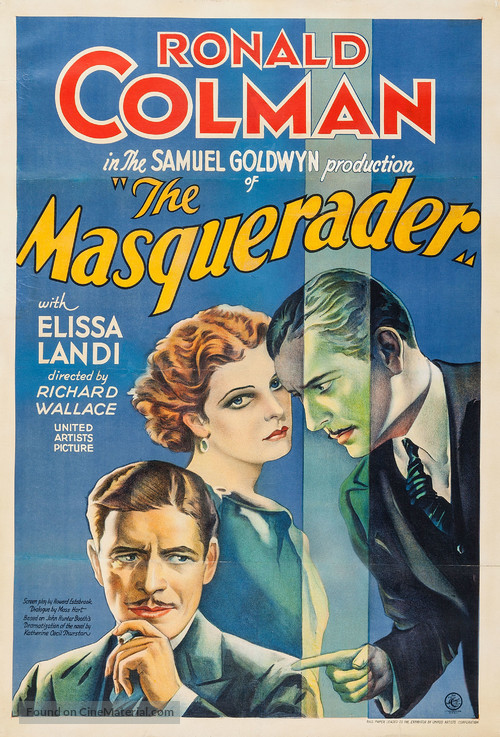 The Masquerader - Movie Poster