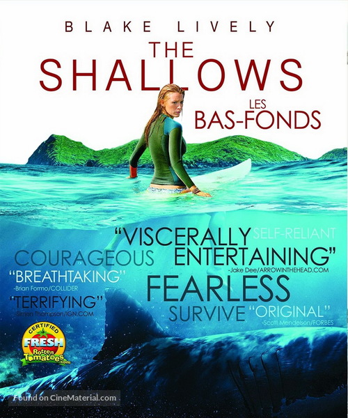 The Shallows - Canadian Movie Cover
