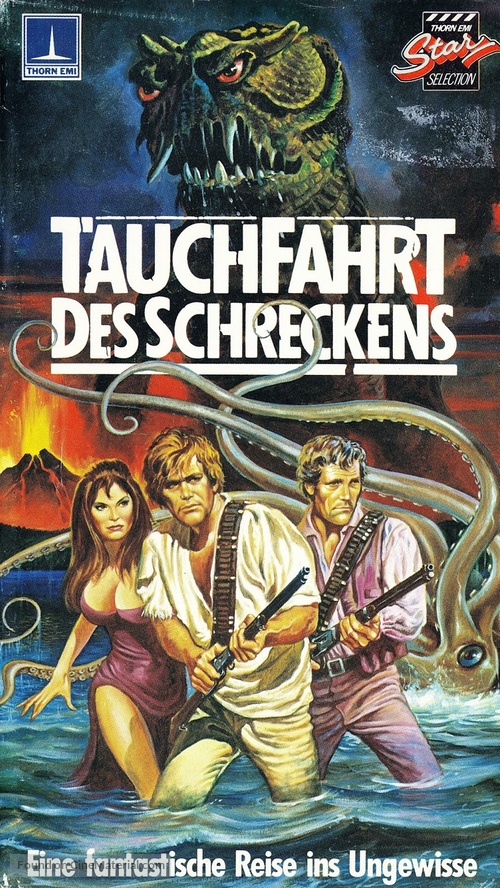 Warlords of Atlantis - German VHS movie cover