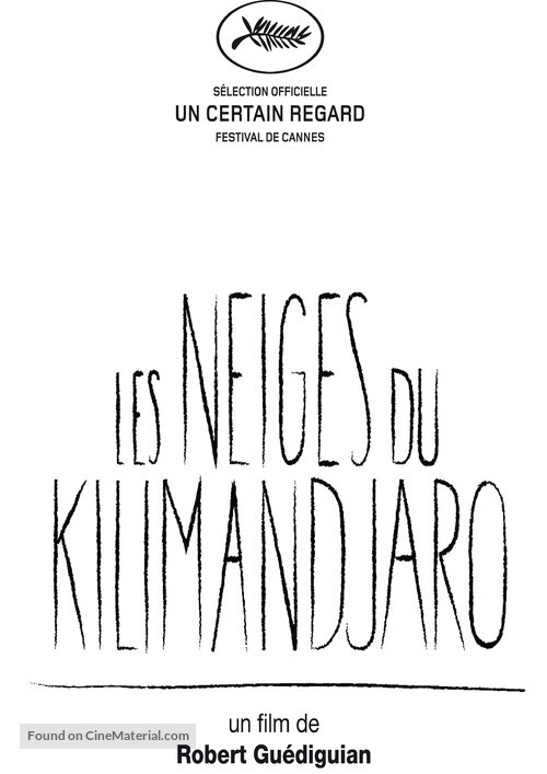 Les neiges du Kilimandjaro - French Logo