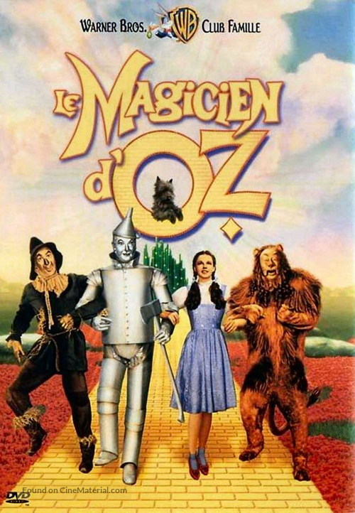 The Wizard of Oz - French DVD movie cover