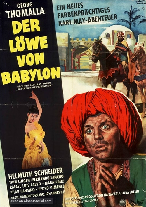 Der L&ouml;we von Babylon - German Movie Poster