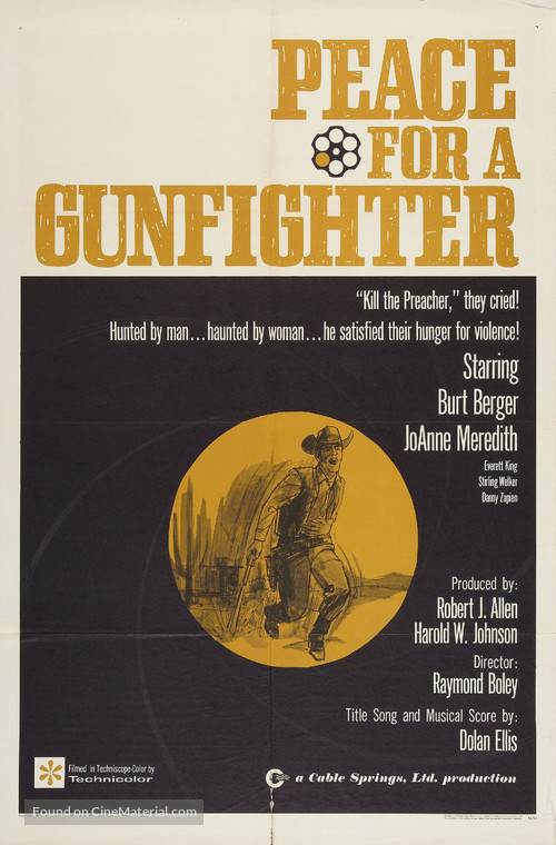 Peace for a Gunfighter - Movie Poster