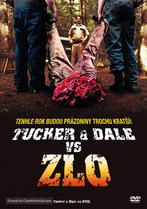 Tucker and Dale vs Evil - Czech DVD movie cover