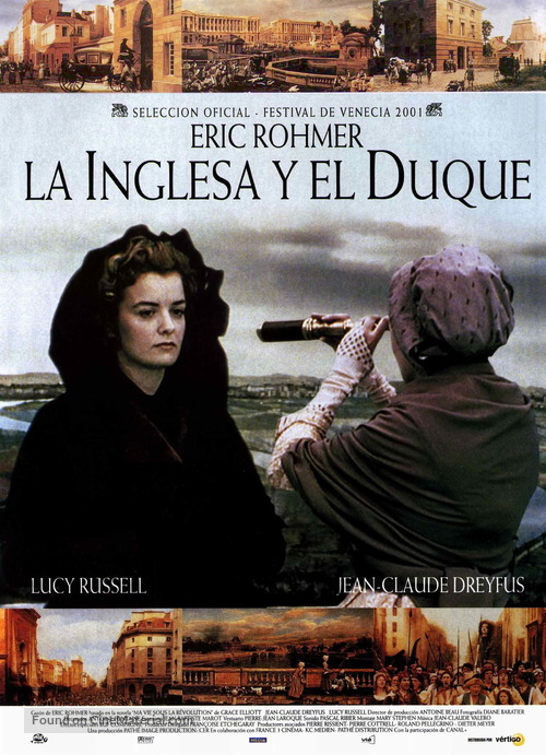 Anglaise et le duc, L&#039; - Spanish Movie Poster