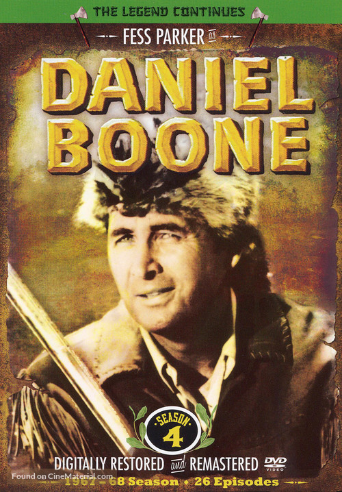 &quot;Daniel Boone&quot; - DVD movie cover